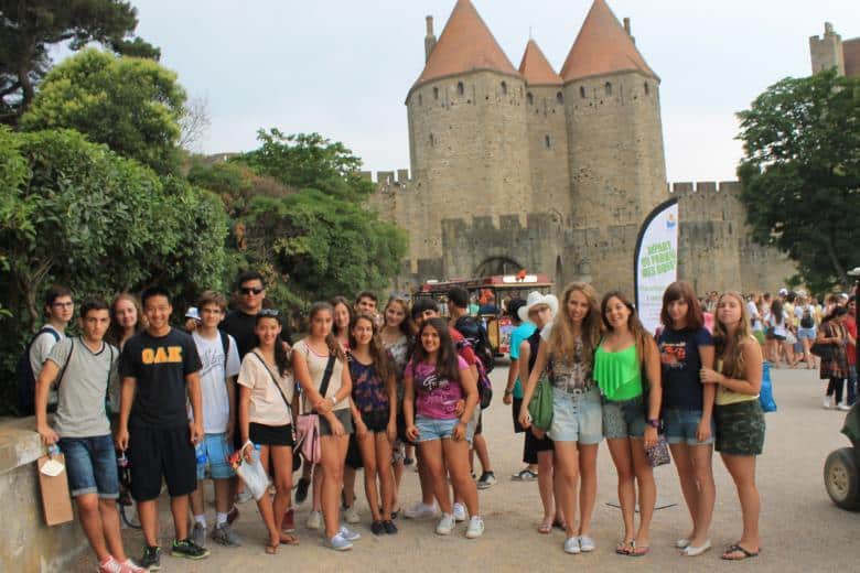 École CUEF - Excursion à Carcassonne