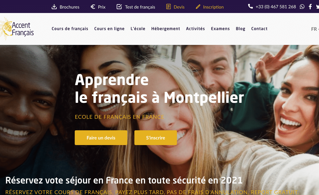 Accent Français lance son nouveau site internet !