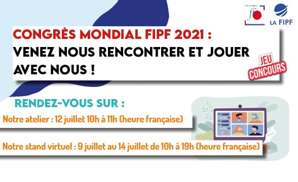 Congrès Mondial FIPF : jeu concours du Groupement FLE