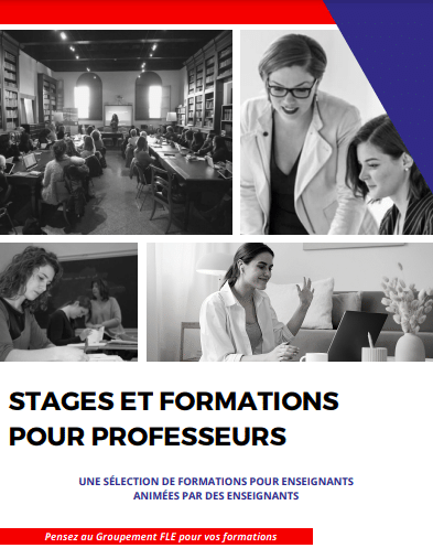 Couverture catalogue professeurs 2022 Nouveau site web Accent Français