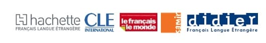 Bandeau éditeurs jformation 2023 Editeurs des journées de Formation du Groupement FLE 2019