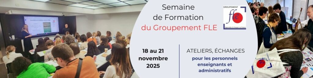 Bandeau appel à com semaine de formation 2025